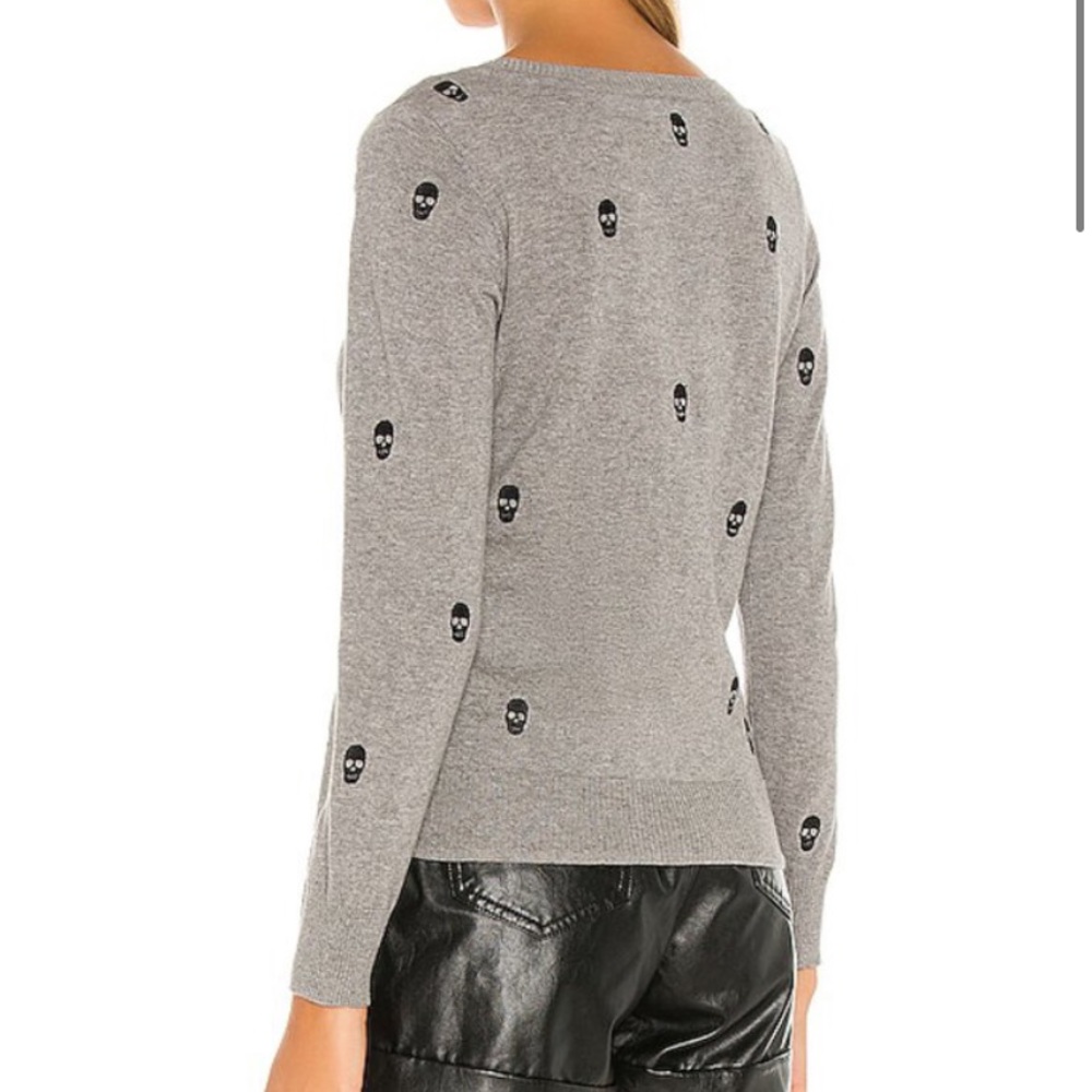 Chaser Crewneck Skull Sweater